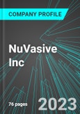 NuVasive Inc (NUVA:NAS): Analytics, Extensive Financial Metrics, and Benchmarks Against Averages and Top Companies Within its Industry- Product Image