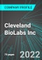 Cleveland BioLabs Inc (CBLI:NAS): Analytics, Extensive Financial Metrics, and Benchmarks Against Averages and Top Companies Within its Industry - Product Thumbnail Image