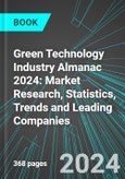 Green Technology Industry Almanac 2024: Market Research, Statistics, Trends and Leading Companies- Product Image