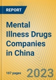 Mental Illness Drugs Companies in China- Product Image