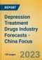Depression Treatment Drugs Industry Forecasts - China Focus - Product Image