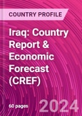 Iraq: Country Report & Economic Forecast (CREF)- Product Image