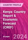 Kenya: Country Report & Economic Forecast (CREF)- Product Image