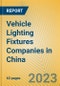 Vehicle Lighting Fixtures Companies in China - Product Thumbnail Image