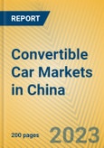 Convertible Car Markets in China- Product Image