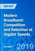 Modern Broadband: Competition and Retention at Gigabit Speeds- Product Image