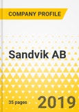 Sandvik AB - Annual Strategy Dossier - 2019 - Strategic Focus, Key Strategies & Plans, SWOT, Trends & Growth Opportunities, Market Outlook- Product Image