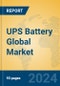 UPS Battery Global Market Insights 2024, Analysis and Forecast to 2029, by Manufacturers, Regions, Technology, Application, Product Type - Product Image