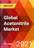 Global Acetonitrile Market, By Type (Derivative, Solvent), By Grade (99.99%, 99.9%, 99.8%, 99.5%, Others), By Application (Laboratory, Pharma, Others), By End-User (Agricultural, Analytical, Pharmaceutical, Others), Estimation & Forecast, 2017 - 2027- Product Image