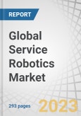 Global Service Robotics Market by Environment (Aerial, Ground, Marine), Type (Professional, Personal & Domestic), Component, Application (Logistics, Inspection & Maintenance, Public Relations, Education) and Region - Forecast to 2028- Product Image