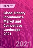 Global Urinary Incontinence Market and Competitive Landscape - 2021- Product Image