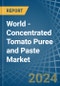 World - Concentrated Tomato Puree and Paste - Market Analysis, Forecast, Size, Trends and Insights. Update: COVID-19 Impact - Product Image