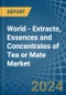 World - Extracts, Essences and Concentrates of Tea or Mate - Market Analysis, Forecast, Size, Trends and Insights - Product Image