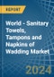 World - Sanitary Towels, Tampons and Napkins of Wadding - Market Analysis, Forecast, Size, Trends and Insights. Update: COVID-19 Impact - Product Image