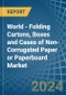 World - Folding Cartons, Boxes and Cases of Non-Corrugated Paper or Paperboard - Market Analysis, Forecast, Size, Trends and Insights - Product Image