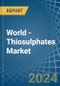 World - Thiosulphates - Market Analysis, Forecast, Size, Trends and Insights - Product Image
