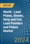 World - Lead Plates, Sheets, Strip and Foil, Lead Powders and Flakes - Market Analysis, Forecast, Size, Trends and Insights - Product Image