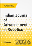 Indian Journal of Advancements in Robotics- Product Image
