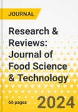 Research & Reviews: Journal of Food Science & Technology- Product Image