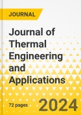 Journal of Thermal Engineering and Applications- Product Image