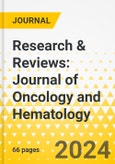 Research & Reviews: Journal of Oncology and Hematology- Product Image