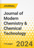 Journal of Modern Chemistry & Chemical Technology- Product Image