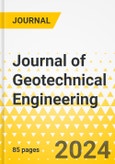Journal of Geotechnical Engineering- Product Image