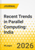 Recent Trends in Parallel Computing: India- Product Image