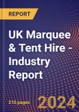 UK Marquee & Tent Hire - Industry Report- Product Image
