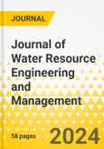 Journal of Water Resource Engineering and Management- Product Image