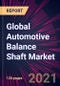 Global Automotive Balance Shaft Market 2021-2025 - Product Thumbnail Image
