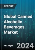 Global Canned Alcoholic Beverages Market by Product (Distilled Drinks, Undistilled Drinks), Distribution Channel (Offline, Online) - Forecast 2024-2030- Product Image