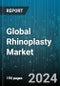 Global Rhinoplasty Market by Type (Augmentation, Ethnic Rhinoplasty, Filler), Technique (Closed Rhinoplasty, Open Rhinoplasty), Procedure Type - Forecast 2024-2030 - Product Thumbnail Image