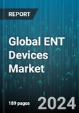 Global ENT Devices Market by Product Type (CO2 Lasers, Diagnostic Devices, Hearing Aids), End-User (ENT Clinics, Home Use, Hospitals & Ambulatory Settings) - Forecast 2024-2030- Product Image