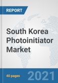 South Korea Photoinitiator Market: Prospects, Trends Analysis, Market Size and Forecasts up to 2027- Product Image