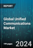 Global Unified Communications Market by Component (Hardware, Services, Software), Solution (Audio & Video Conferencing, Instant & Unified Messaging, IP Telephony), Deployment Mode, Organization Size, Application, End-user - Forecast 2024-2030- Product Image