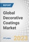 Global Decorative Coatings Market by Resin Type (Acrylic, Alkyd, vinyl, Polyurethane), Technology, Coating Type (Interior and Exterior), Color Type, User Type (DIY and Professional), Product Type, Application), and Region - Forecast to 2027 - Product Thumbnail Image