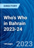Who's Who in Bahrain 2023-24- Product Image