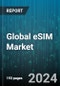 Global eSIM Market by Application (Connected Cars, Laptops, M2M), Vertical (Automotive, Consumer Electronics, Energy & Utilities) - Forecast 2024-2030 - Product Thumbnail Image