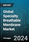 Global Specialty Breathable Membrane Market by Type (Copolyamide, Polyether Block Amide, Polyurethane), Application (Construction, Healthcare/Medical, Textile) - Forecast 2023-2030 - Product Image
