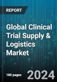 Global Clinical Trial Supply & Logistics Market by Services (Comparator Sourcing, Logistics & Distribution, Manufacturing), Type (Biologic Drugs, Medical Devices, Small Molecules), Phase, Therapeutic Area, End User - Forecast 2024-2030- Product Image