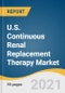 U.S. Continuous Renal Replacement Therapy Market Size, Share & Trends Analysis Report by Product (CRRT System, Disposables, Liquids), by Modality (SCUF, CVVH, CVVHD, CVVHDF), and Segment Forecasts, 2021 - 2028 - Product Thumbnail Image