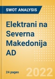 Elektrani na Severna Makedonija AD - Strategic SWOT Analysis Review- Product Image