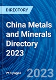 China Metals and Minerals Directory 2023- Product Image