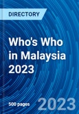 Who's Who in Malaysia 2023- Product Image