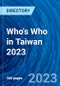 Who's Who in Taiwan 2023 - Product Thumbnail Image