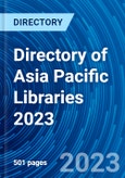 Directory of Asia Pacific Libraries 2023- Product Image