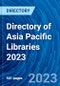 Directory of Asia Pacific Libraries 2023 - Product Thumbnail Image