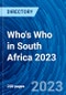 Who's Who in South Africa 2023 - Product Thumbnail Image