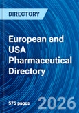 European and USA Pharmaceutical Directory- Product Image